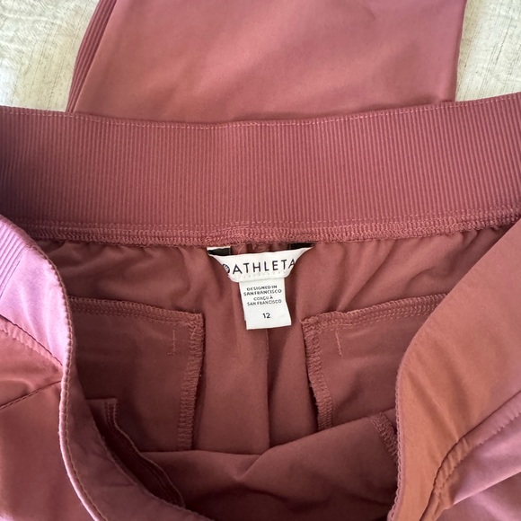 Athleta Brooklyn Ankle Pant Damask Muave Womens 12 - Picture 3 of 5